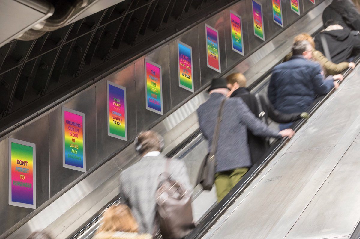 This is the reason you keep seeing those rainbow ads on the London Underground