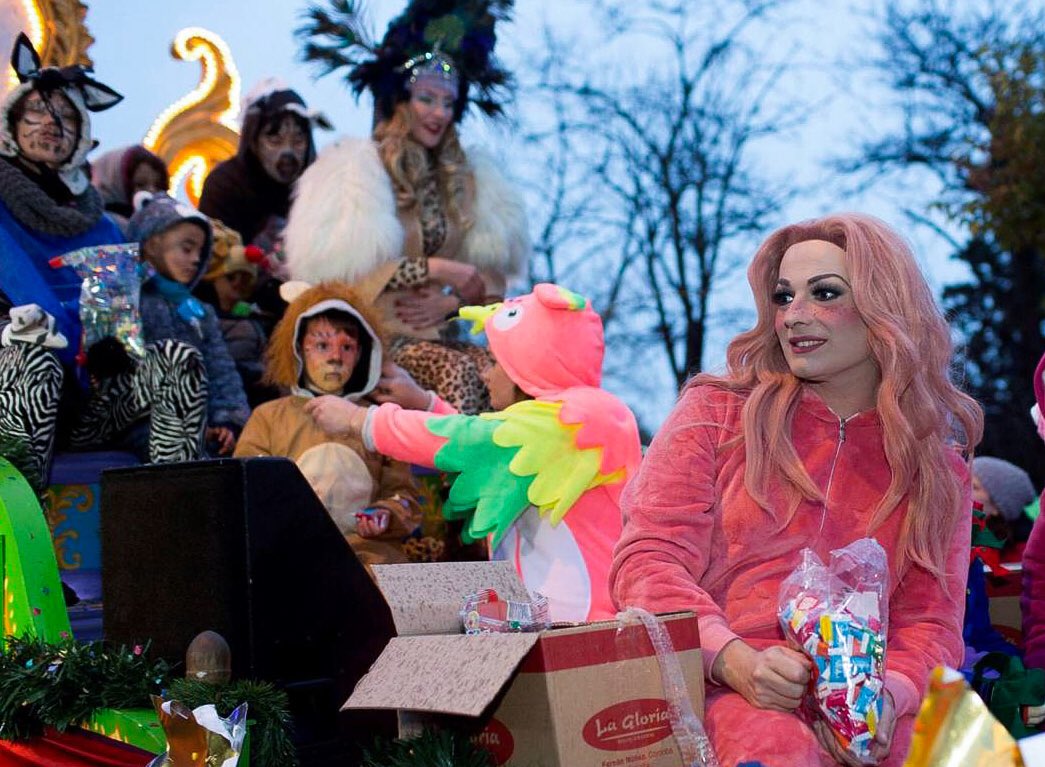 A drag queen joined Madrid's Three Kings float, and traditionalists couldn't handle it