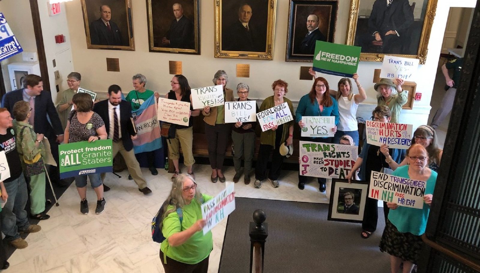 New Hampshire becomes first Republican-controlled state to pass transgender rights protections