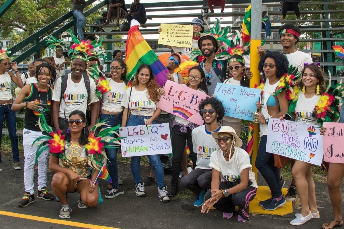 Activists take to streets for Guyana's first LGBT Pride parade