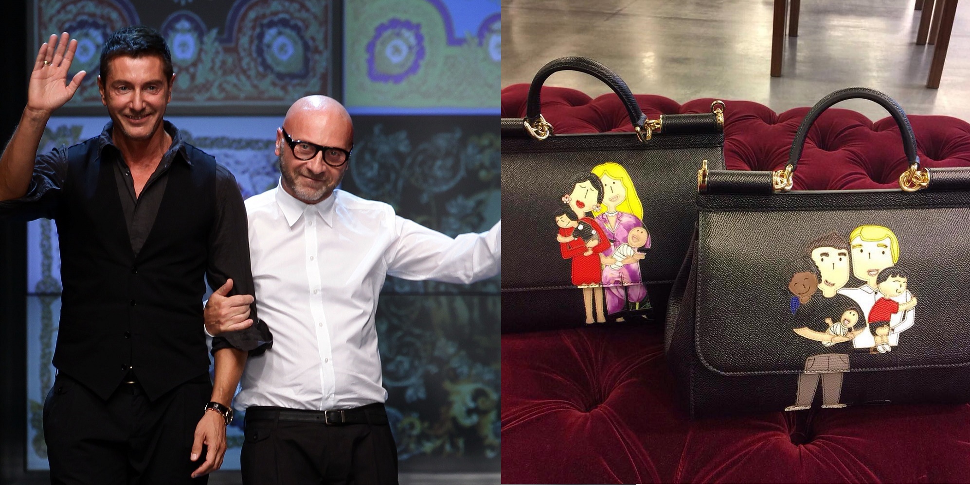 Dolce & Gabbana celebrate gay families in fashion range after 'synthetic children' row