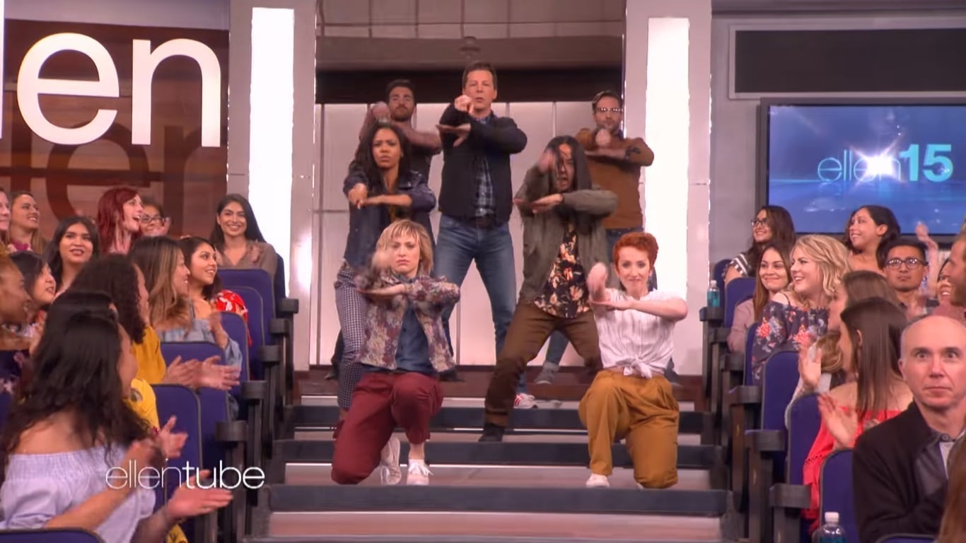 The Ellen Show: Sean Hayes' opening monologue and dance number were amazing