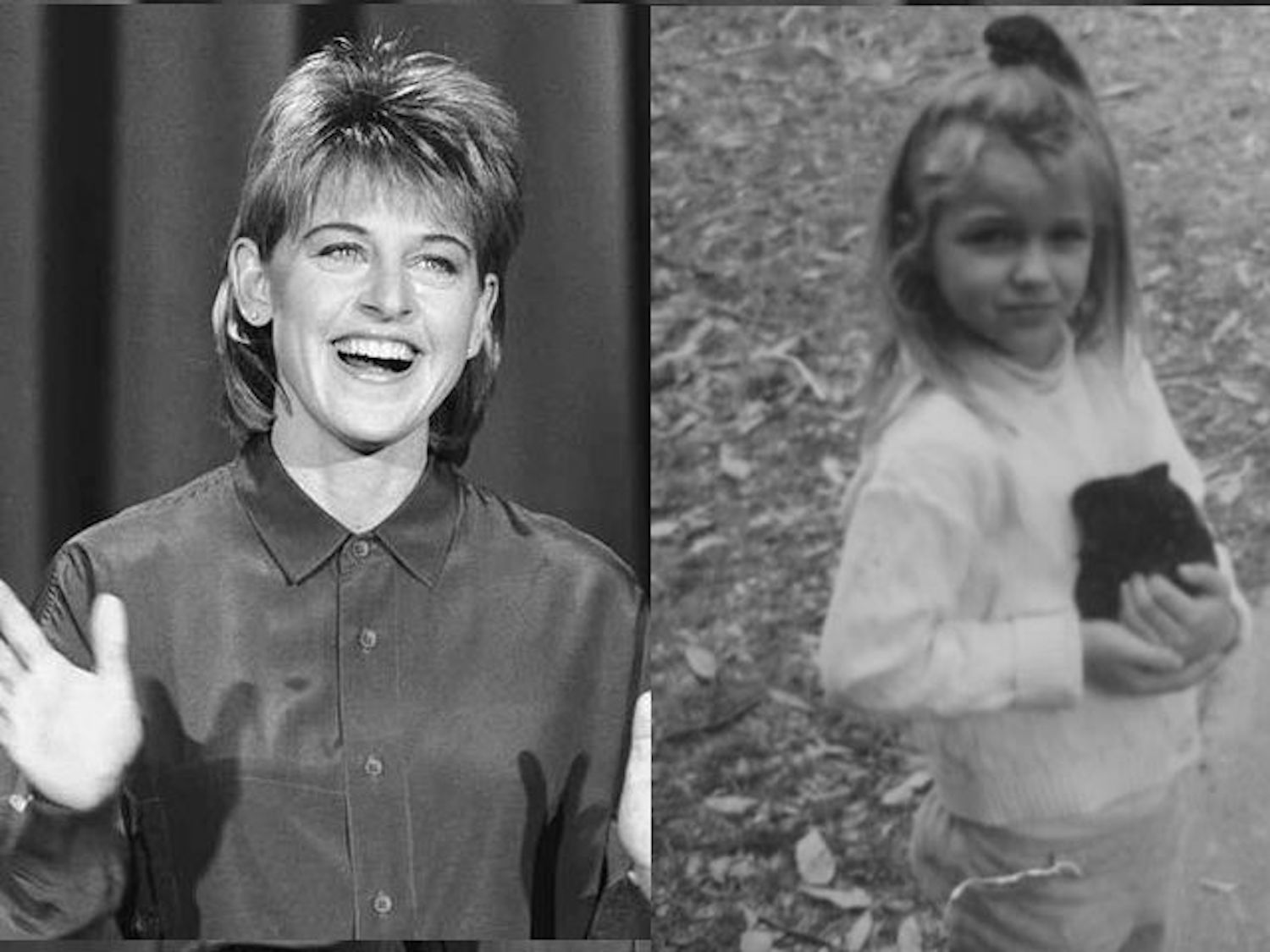 Your favourite queer female celebrities looking awesome then and now