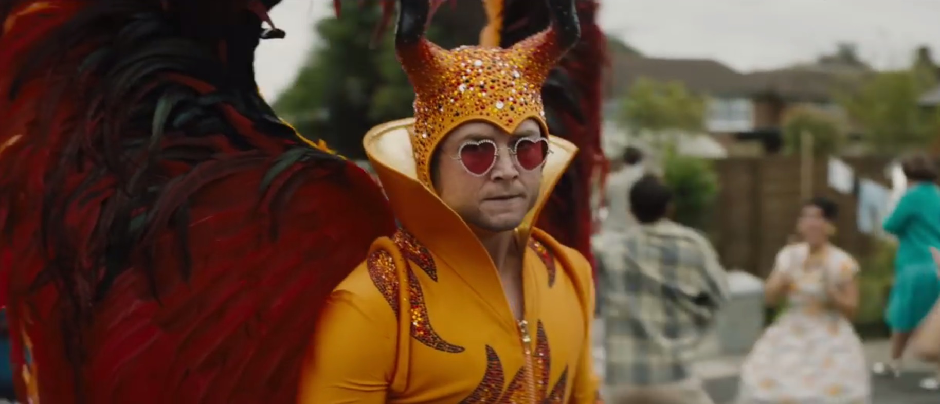 The trailer is here for Elton John film Rocketman and it looks wild