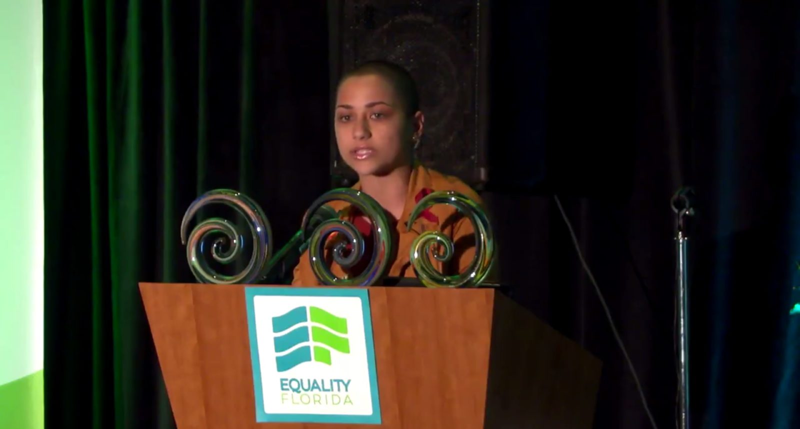 Parkland shooting survivor Emma Gonzalez honoured by LGBT campaigners