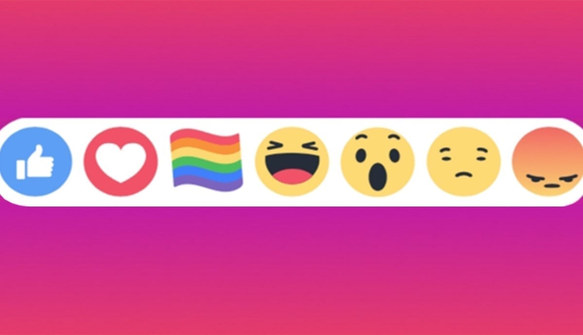 Facebook won't be bringing back the Pride reaction emoji