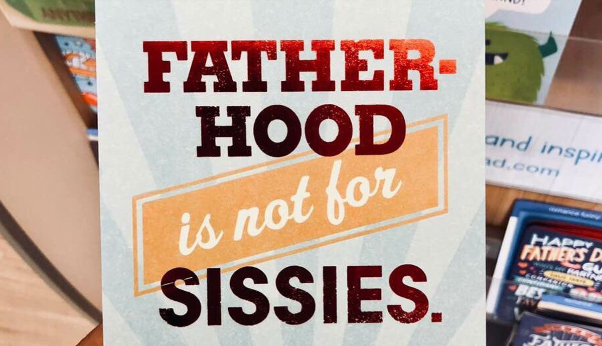 Father's Day card causes outrage by using 'homophobic' slur