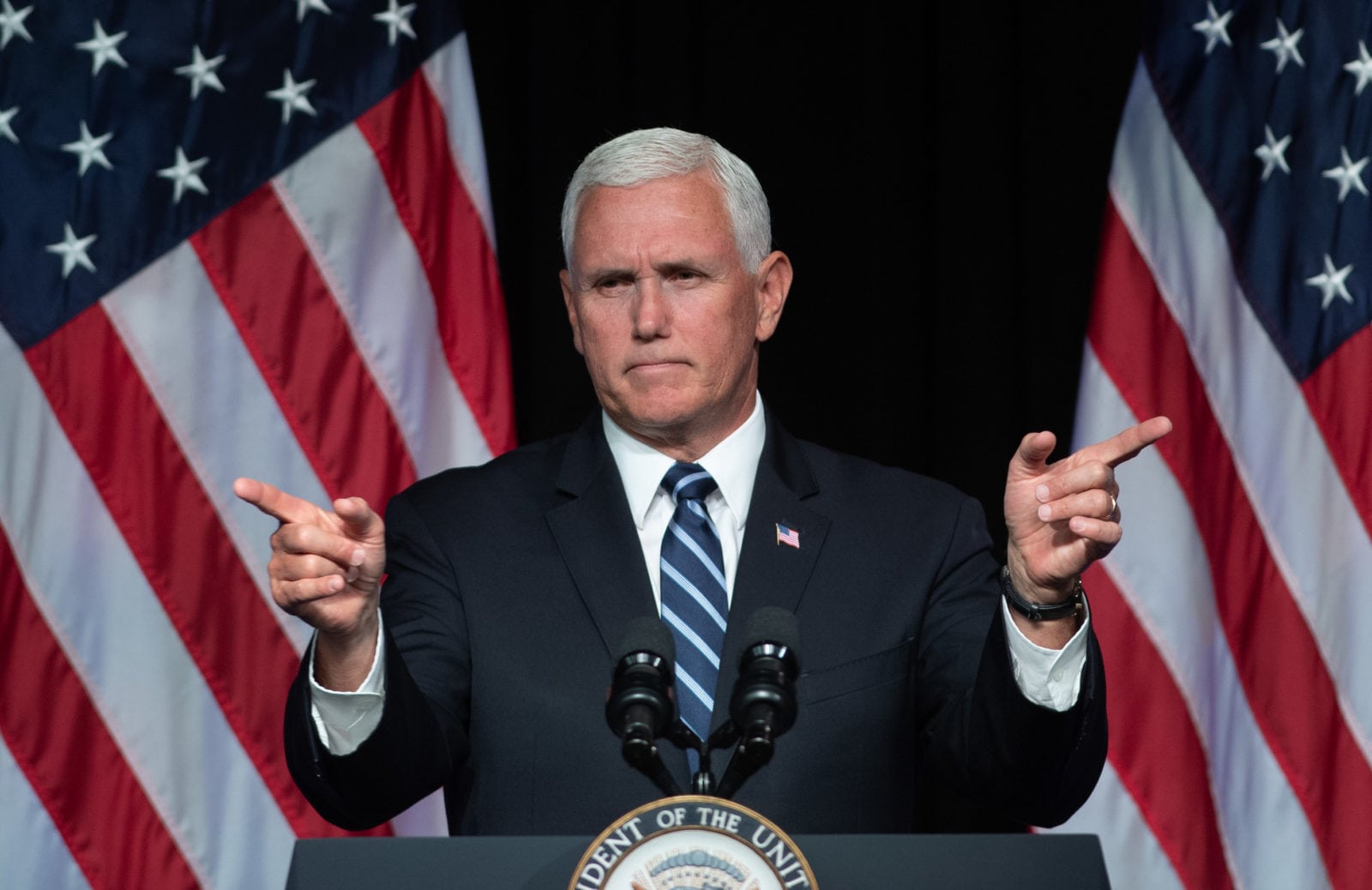 US Vice President Mike Pence defends Brett Kavanaugh at anti-LGBT summit