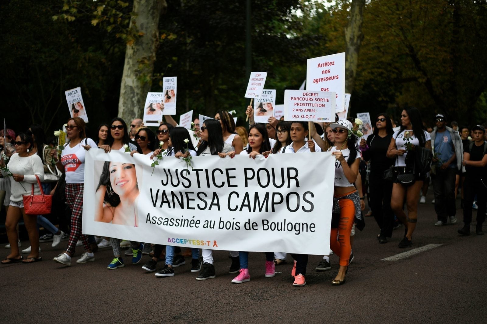 Five charged with murdering transgender sex worker who was reportedly trying to stop a robbery