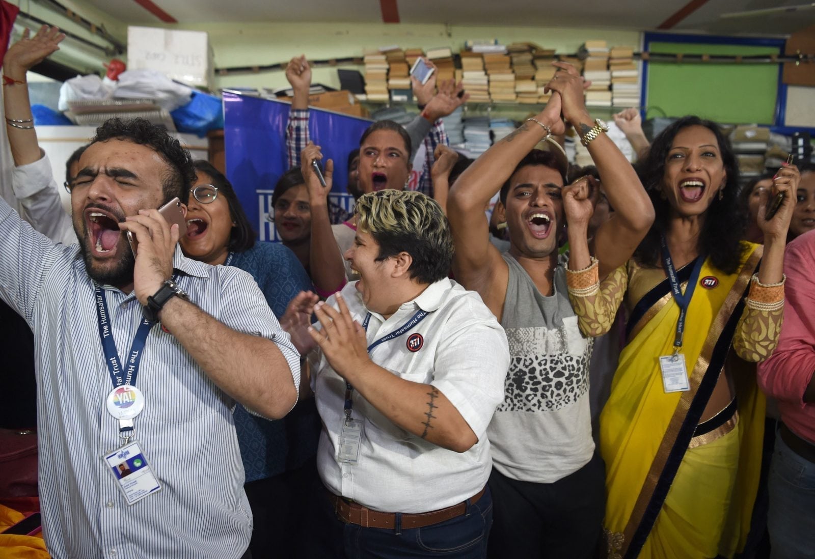 10 incredible pictures of India exploding in ecstasy as gay sex legalised