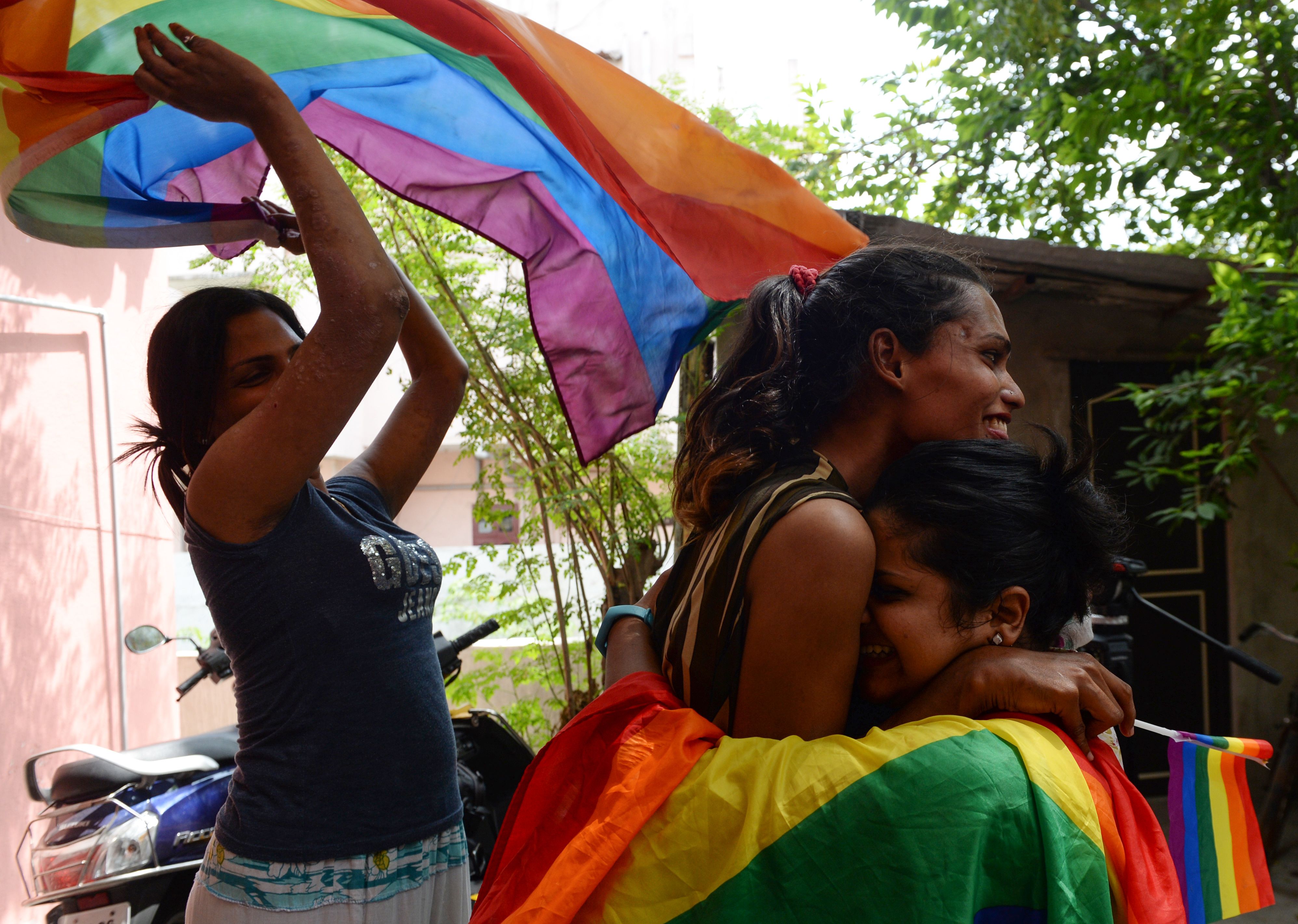 India celebrates one year since gay sex was decriminalised