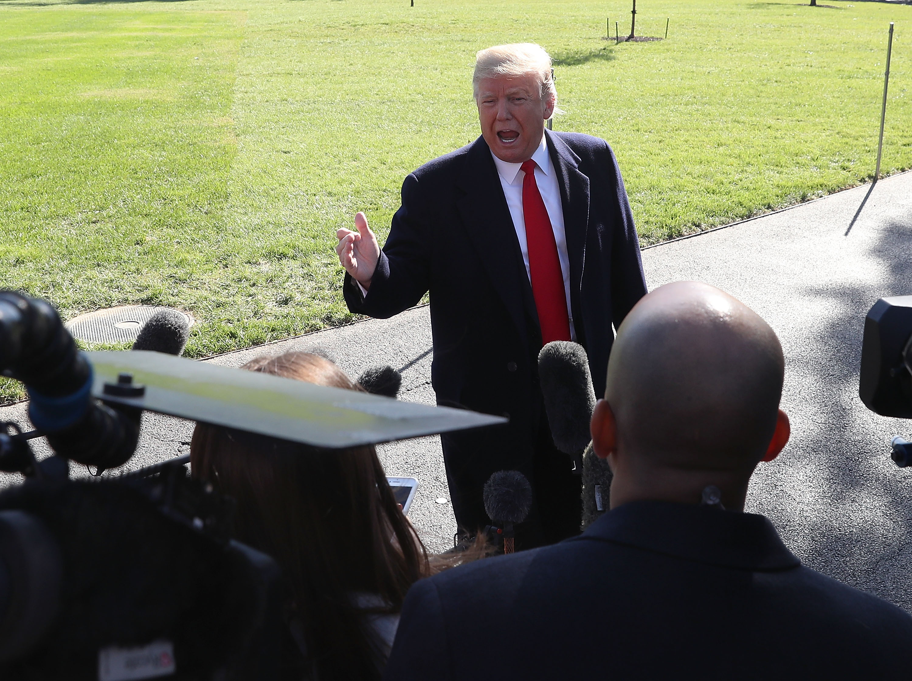 Trump confirms White House is 'looking at' imposing new transgender policy despite outcry