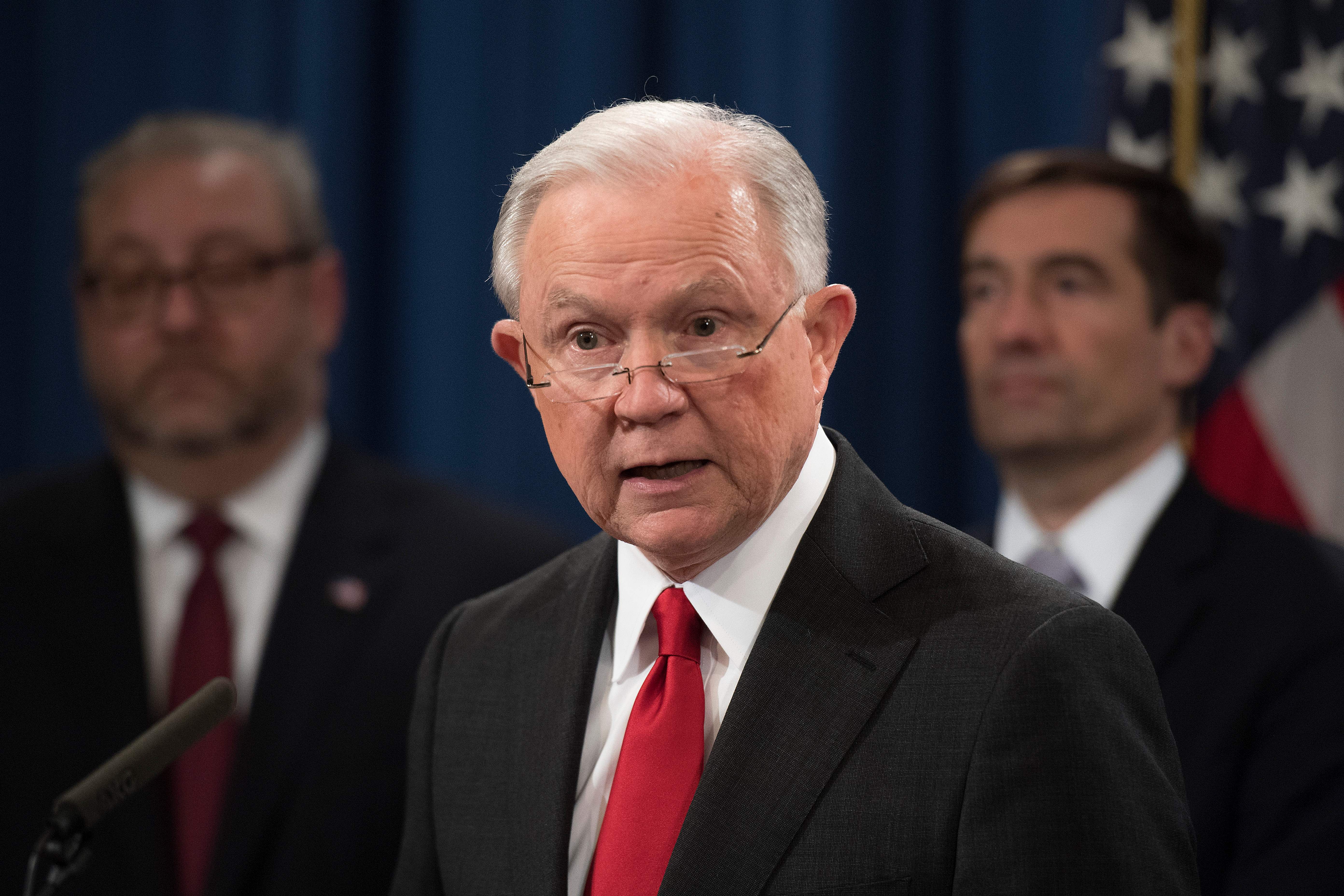 Jeff Sessions resigns as Donald Trump's Attorney General