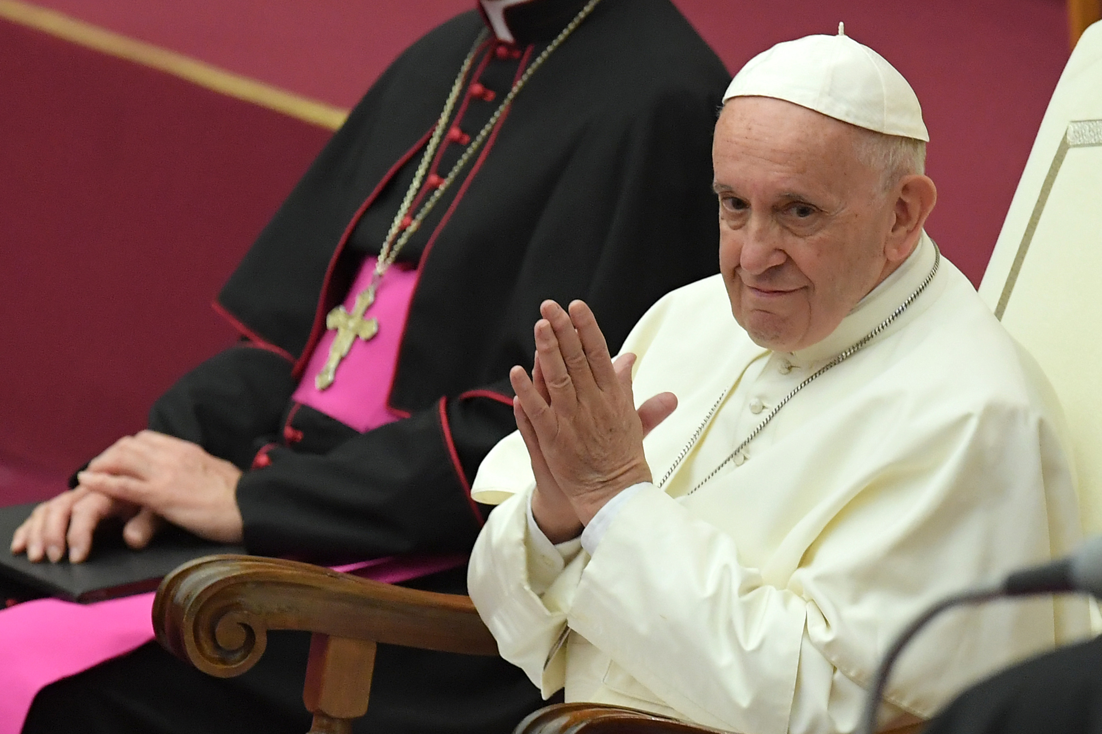 Pope Francis says 'there is no place' for gay priests in clergy
