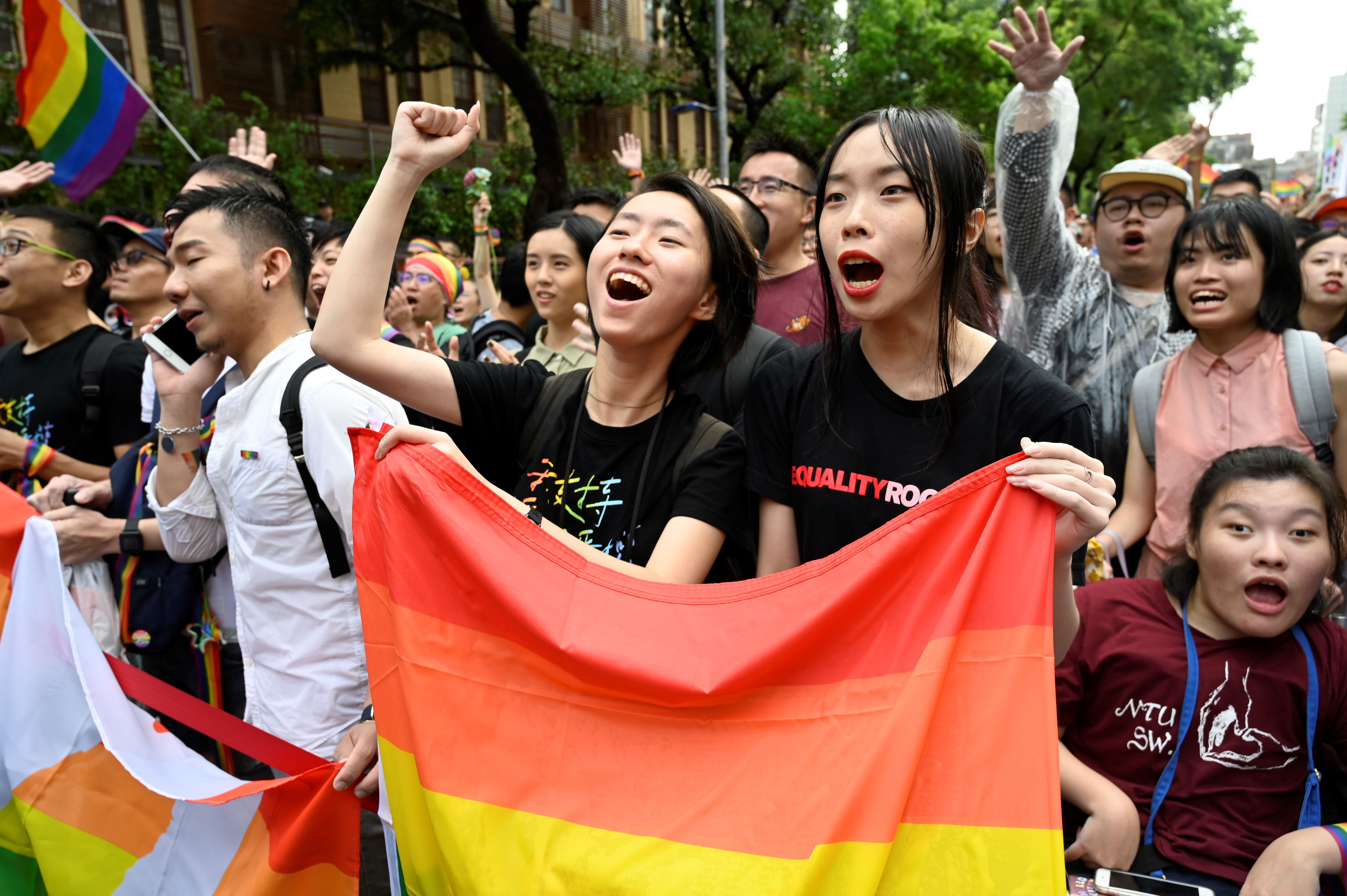 Taiwan recorded nearly 3,000 same-sex weddings in the year since historic legalisation