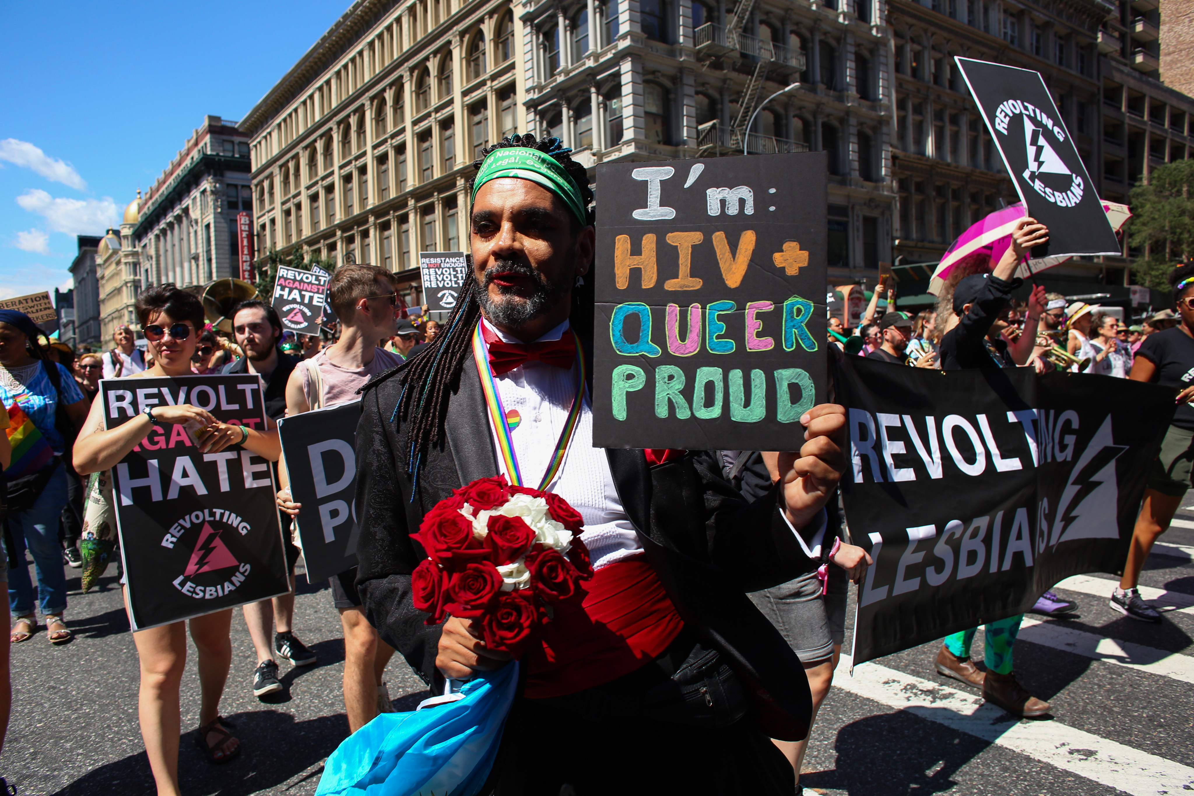 New York LGBT community hosts alternative Pride march