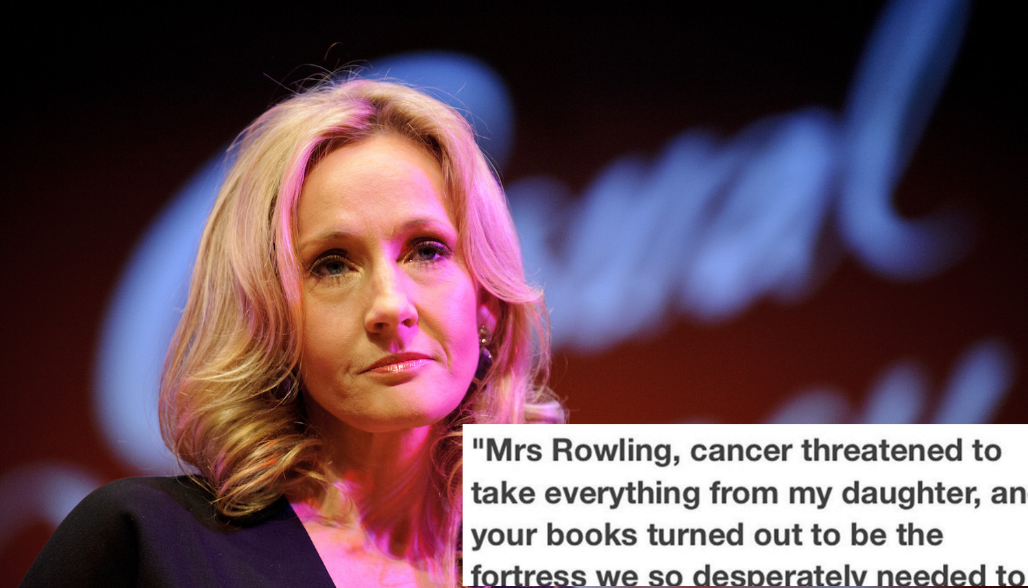 The mother of this girl who died of cancer had something beautiful to say to JK Rowling