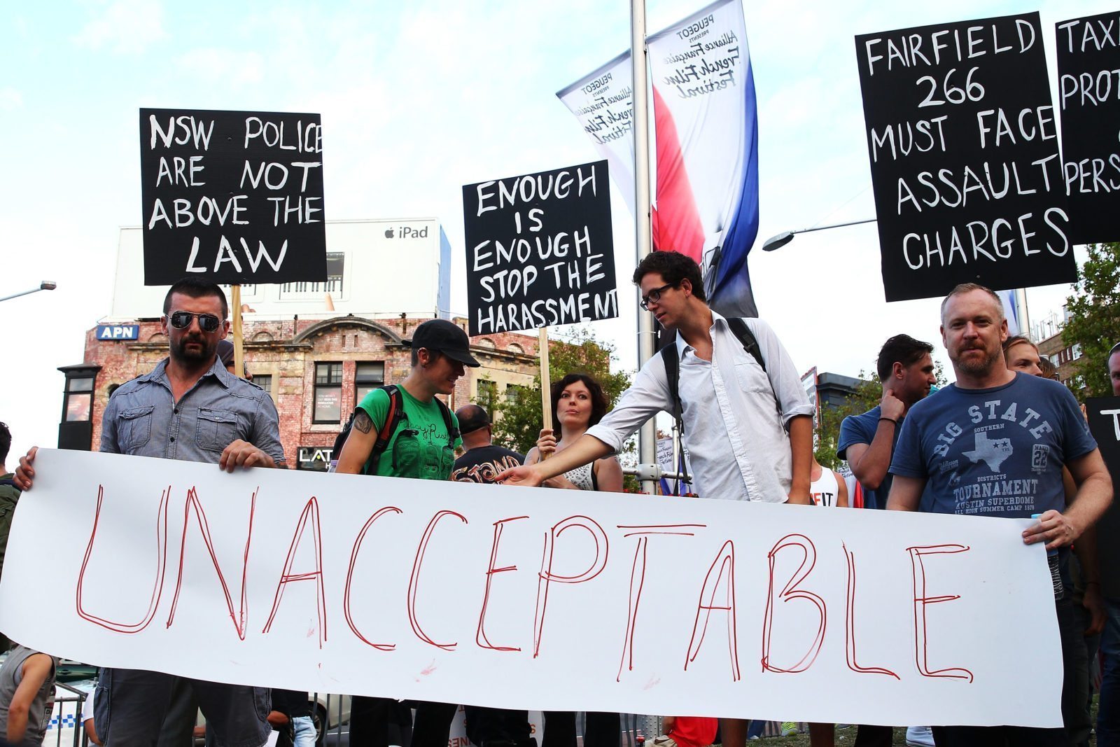LGBTQ activist launches lawsuit against police after officer beat him at Sydney Mardi Gras
