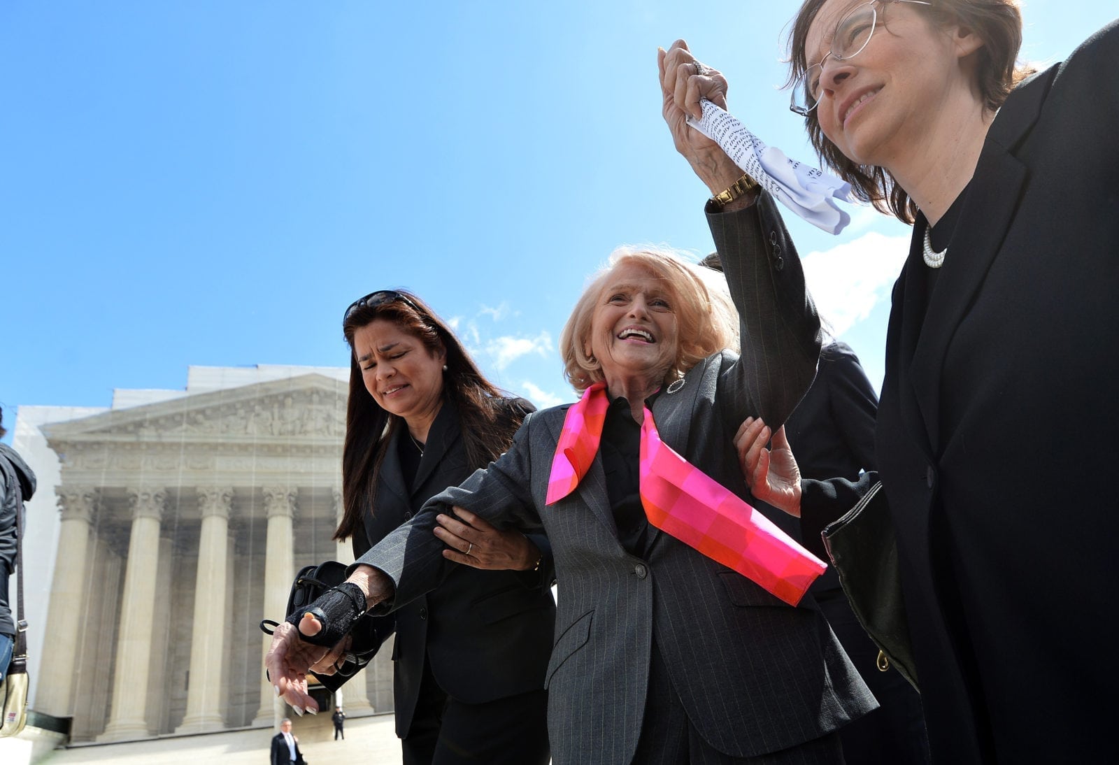 Equal marriage hero Edie Windsor would 'expect us all to fight' after conservative Supreme Court judges' attack, says her widow