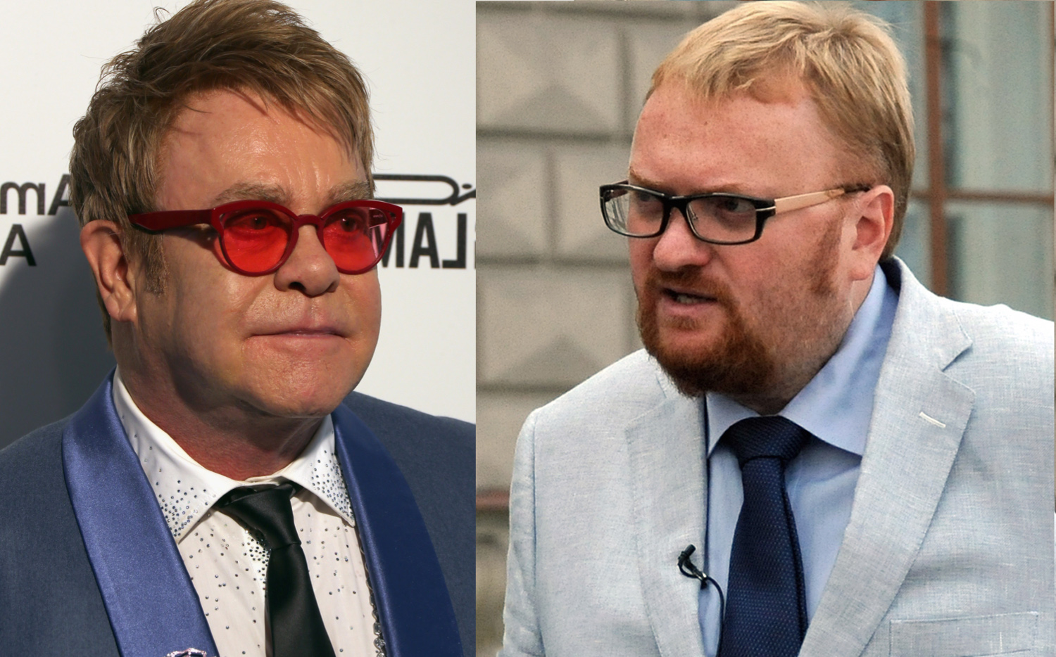 Vile homophobic Russian politician challenges Elton John to a debate
