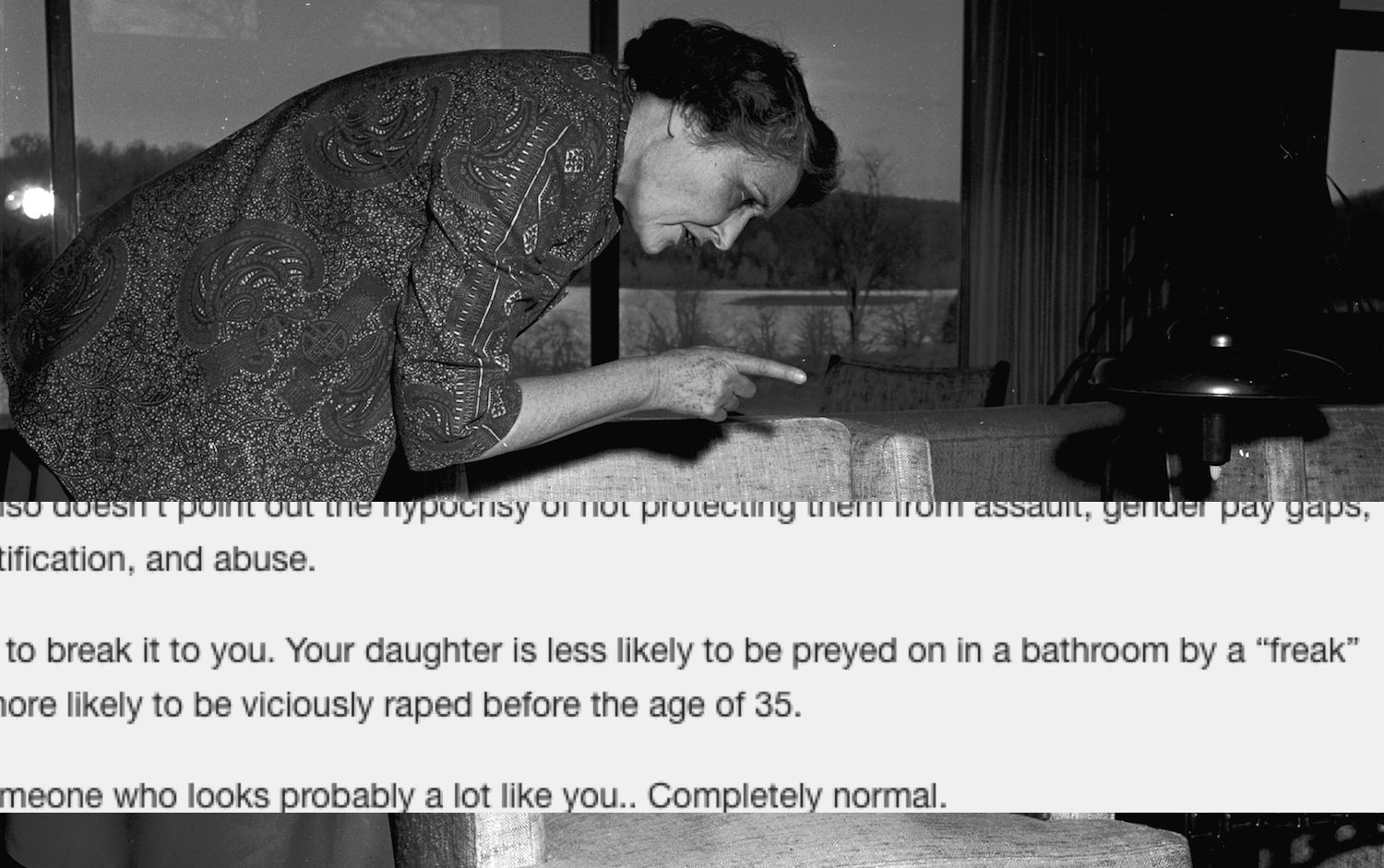 This mom shared this STUNNING take-down of each and every anti-trans bathroom law