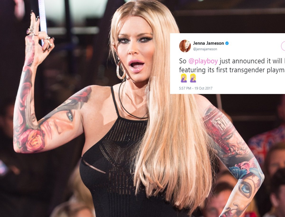 Adult film star goes on horrific transphobic rant about groundbreaking Playboy model