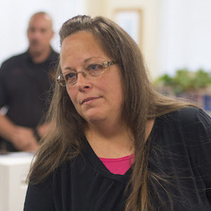 The Kentucky clerk who refused to issue marriage licences to gay couples is now on a crusade to outlaw same-sex marriage