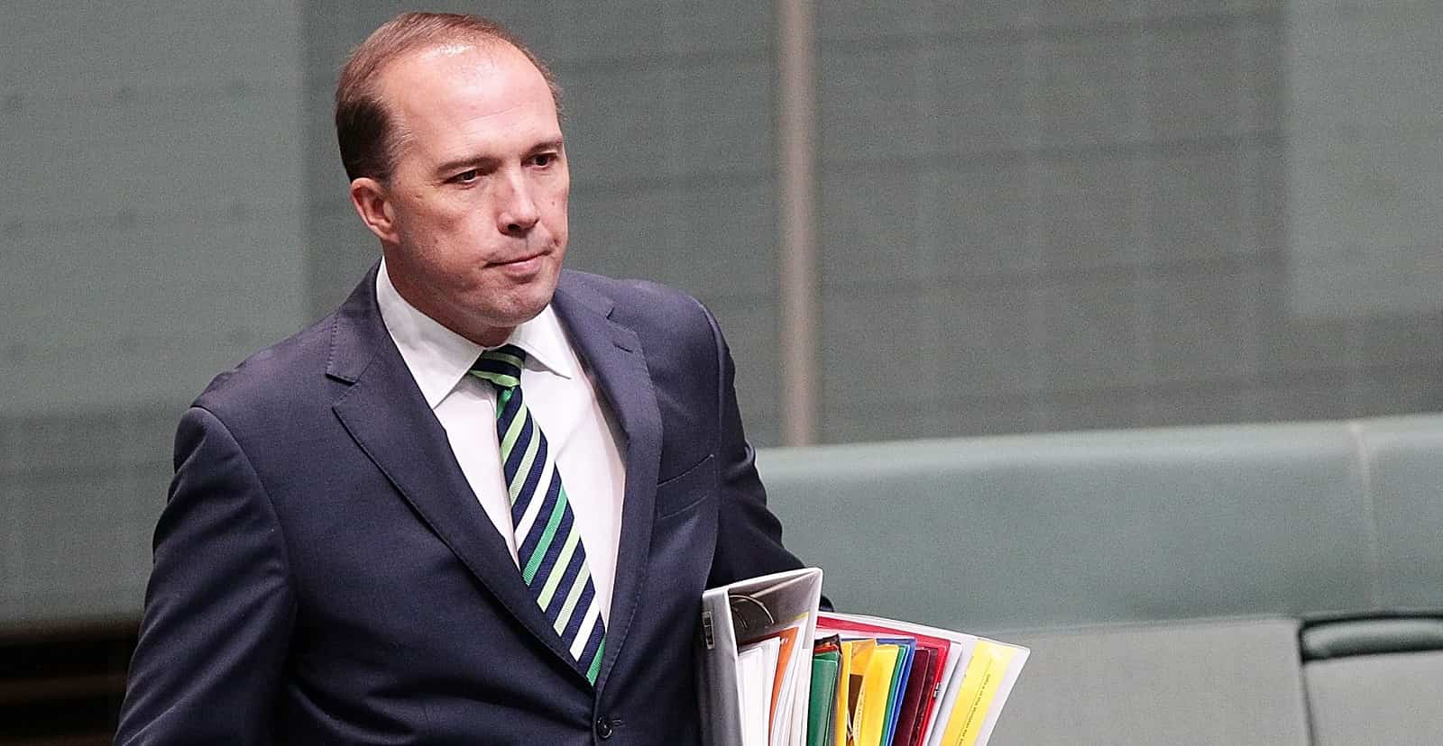 Government minister tells gay business exec to 'stick to knitting'