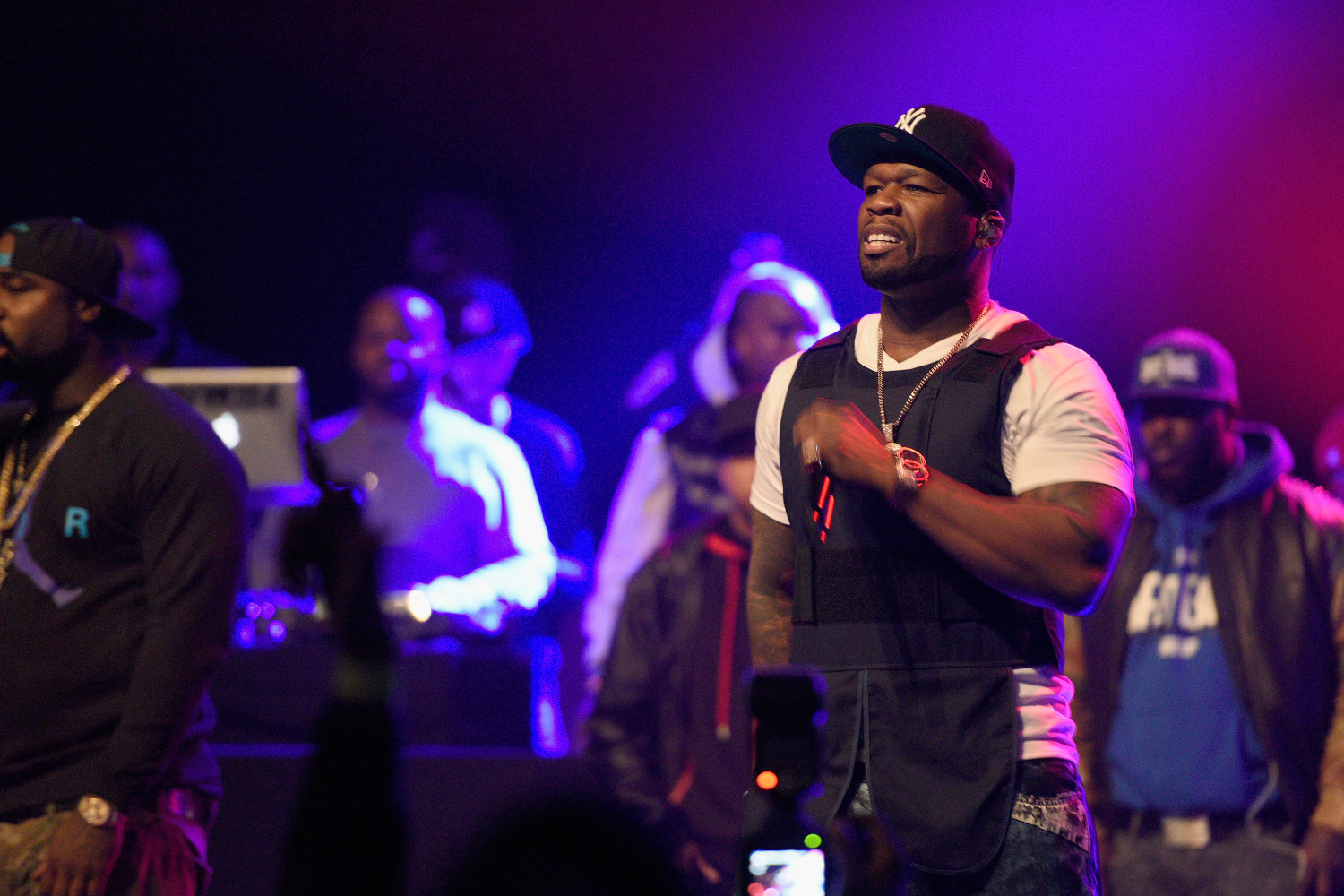50 Cent headlines a gay nightclub