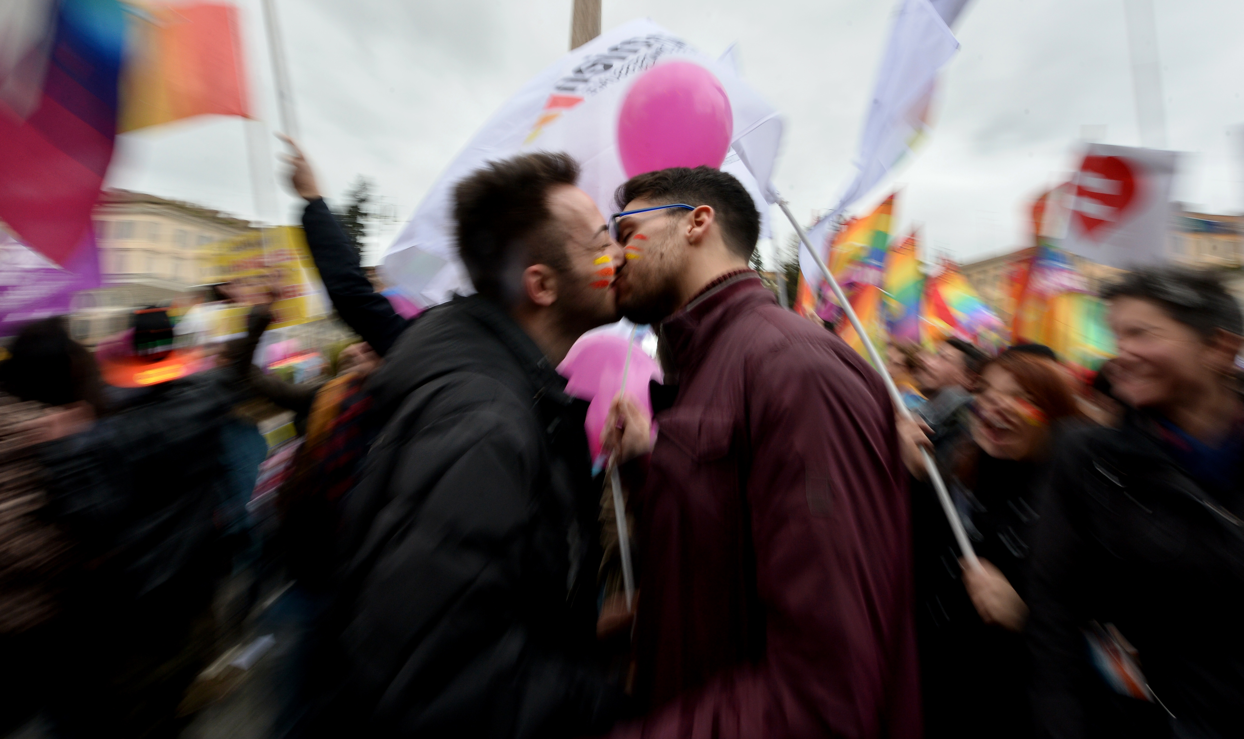 Italy blocks survey on homophobia for 'promoting sexual fluidity'