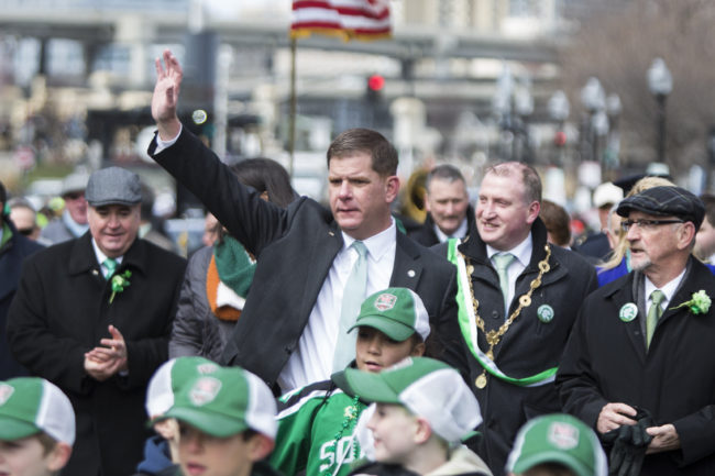 Mayor stands with LGBT veterans who were denied place in St Patrick's Day parade 'because of homophobia'