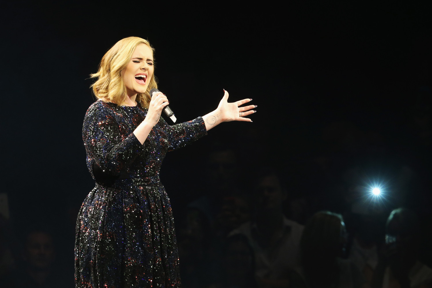 Adele sends drag queen fan into 'the most insane tail spin' on stage