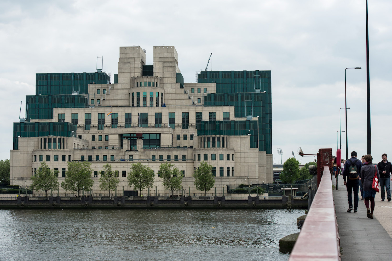 MI6 lights up headquarters for Pride in London for the first time ever