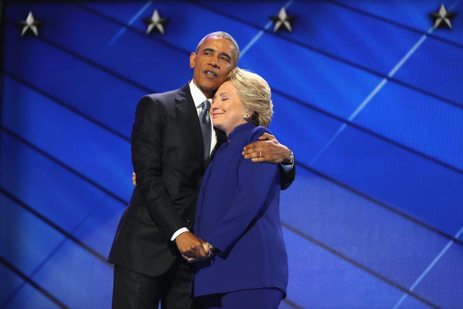 Barack Obama and Hillary Clinton beat Donald Trump to most admired American