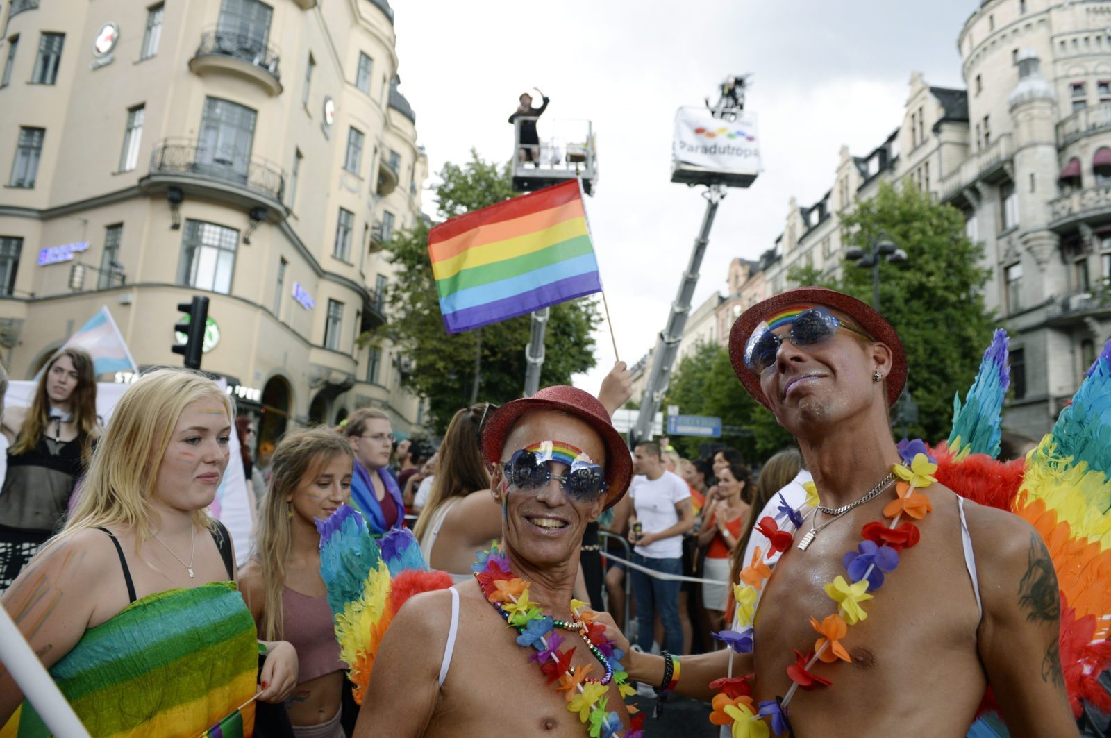 Sweden praised for 'imaginative' LGBT-friendly traffic lights