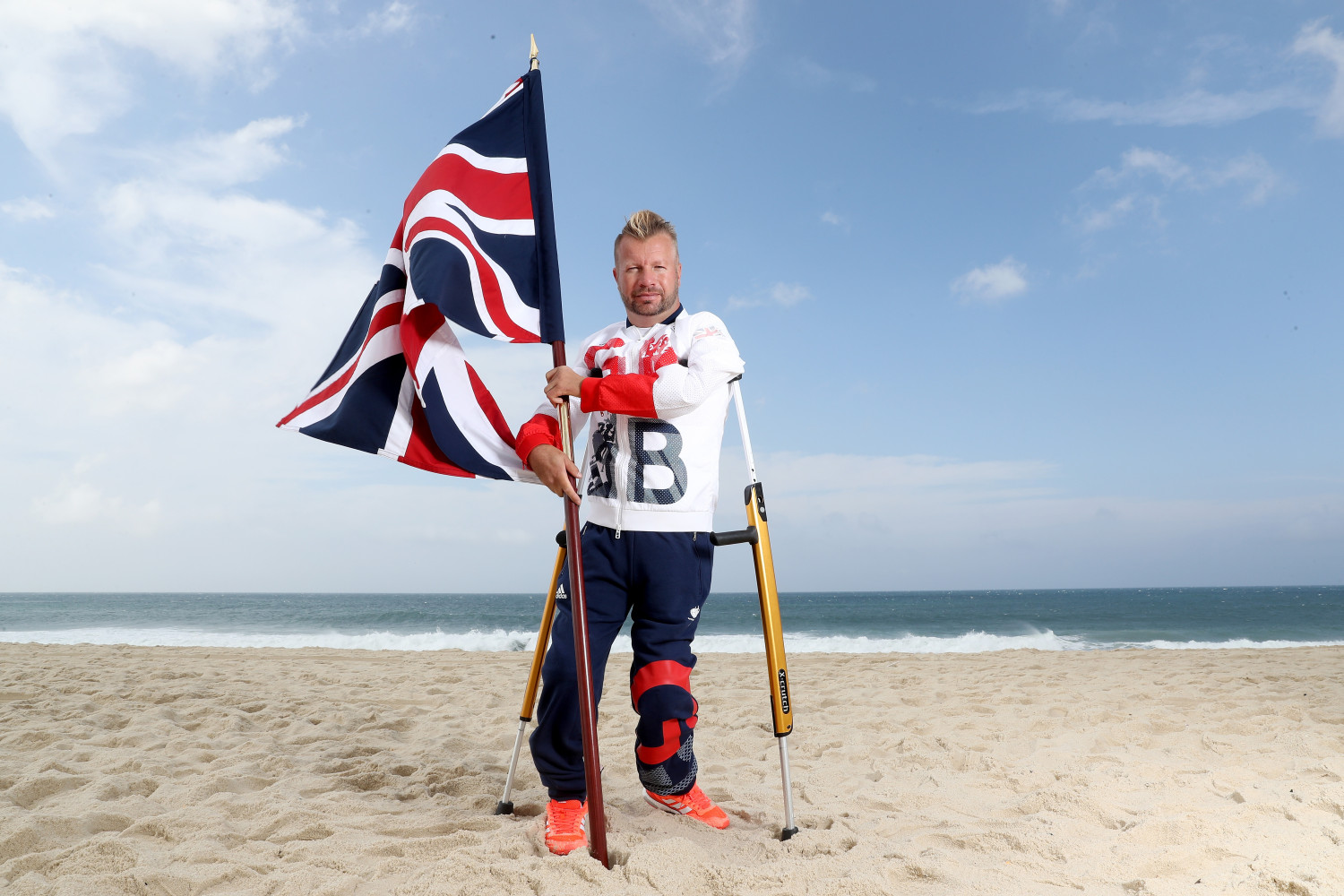 Gay paralympian to fly the flag for Team GB