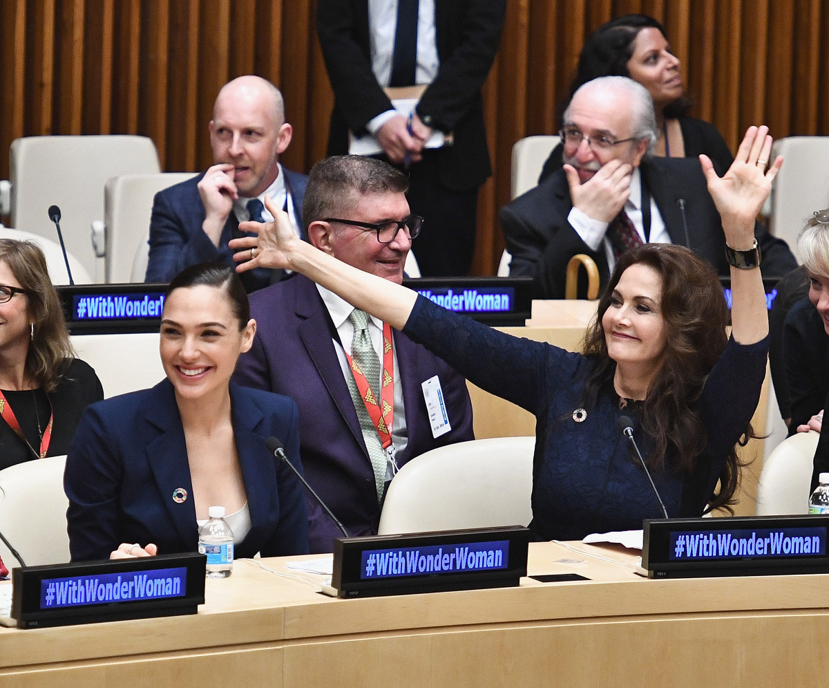 The original Wonder Woman has debunked critics who deny her sexuality