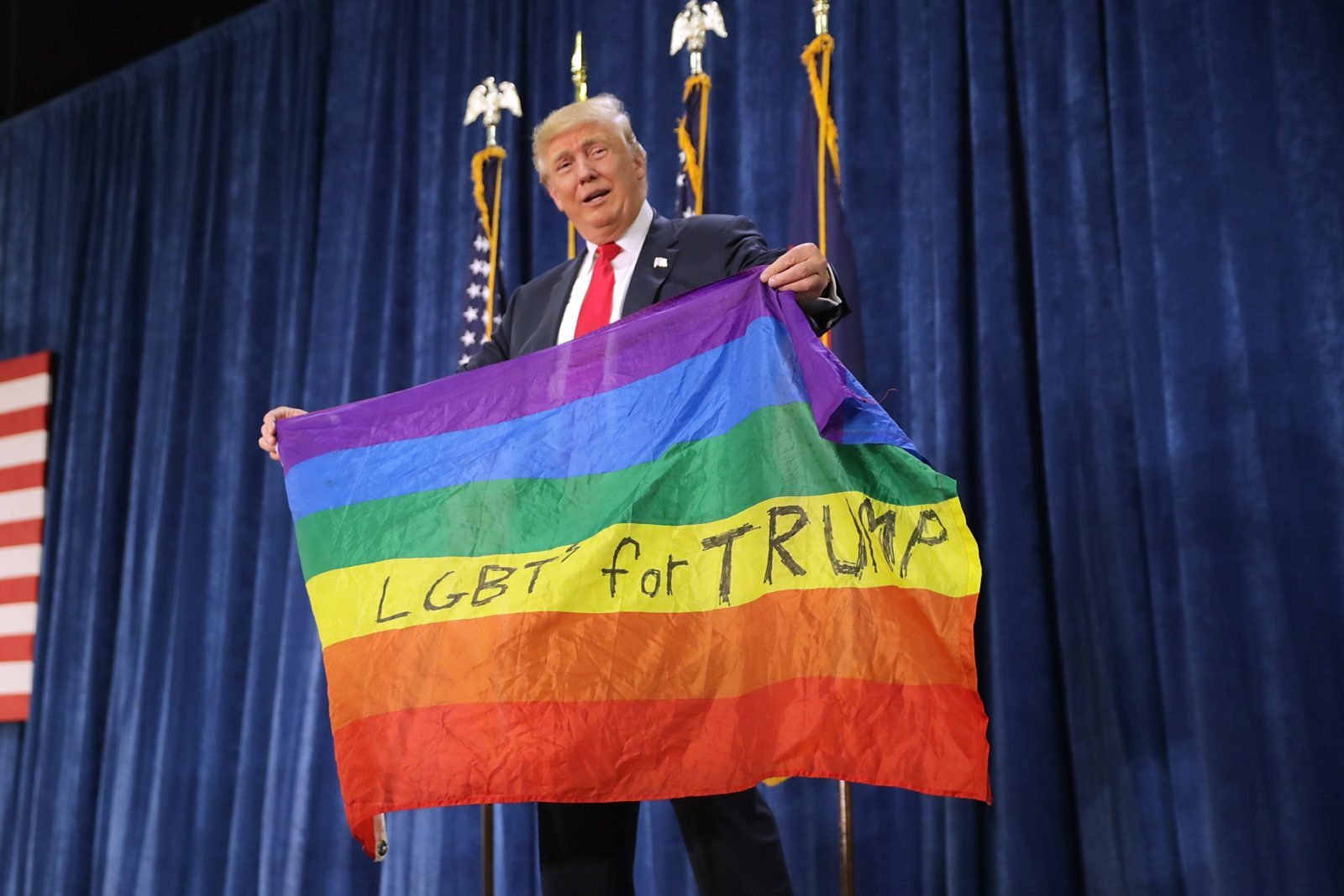 Donald Trump manages to forget about the LGBT community on World AIDS Day