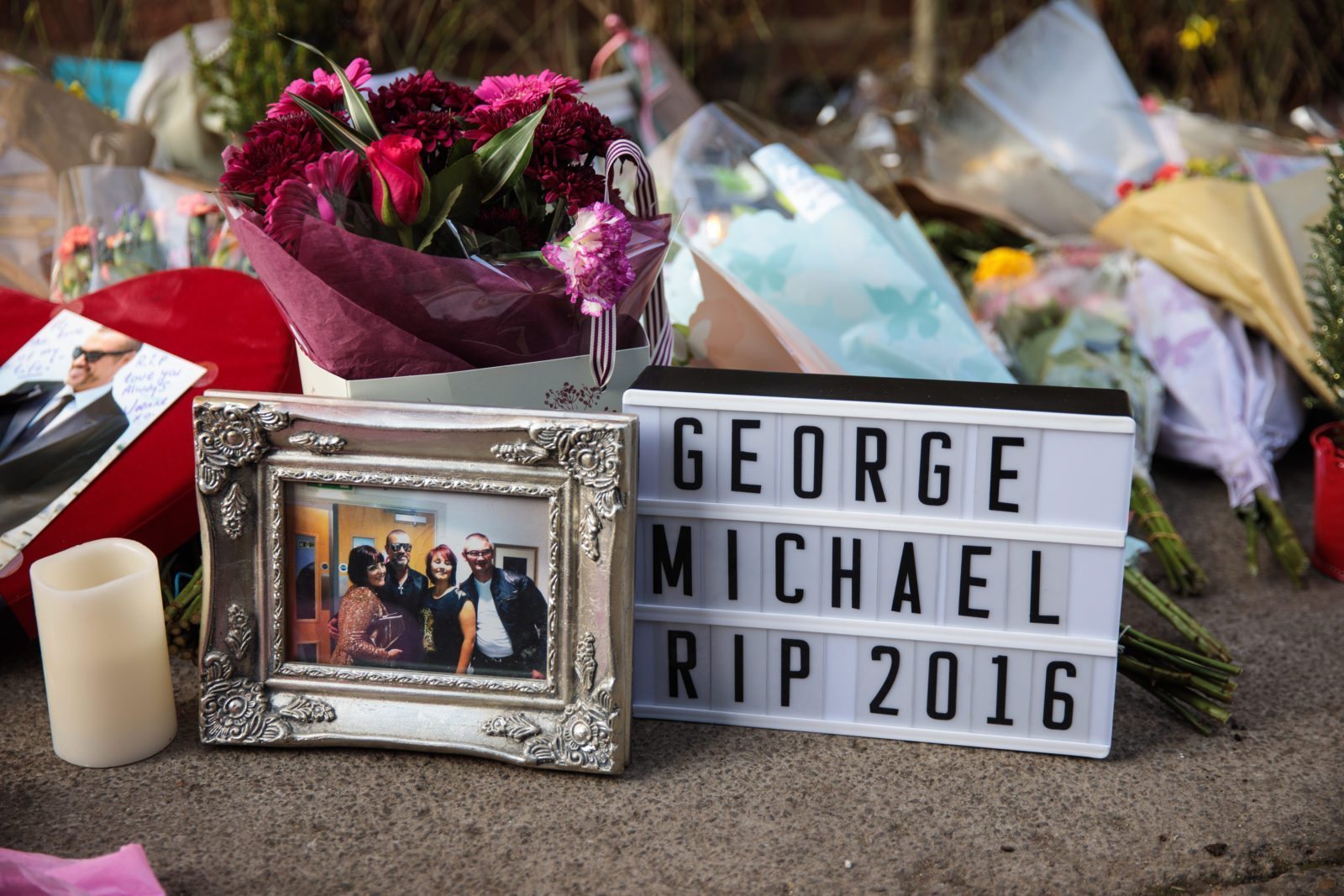 George Michael memorial garden turns to mud as fans ask for help