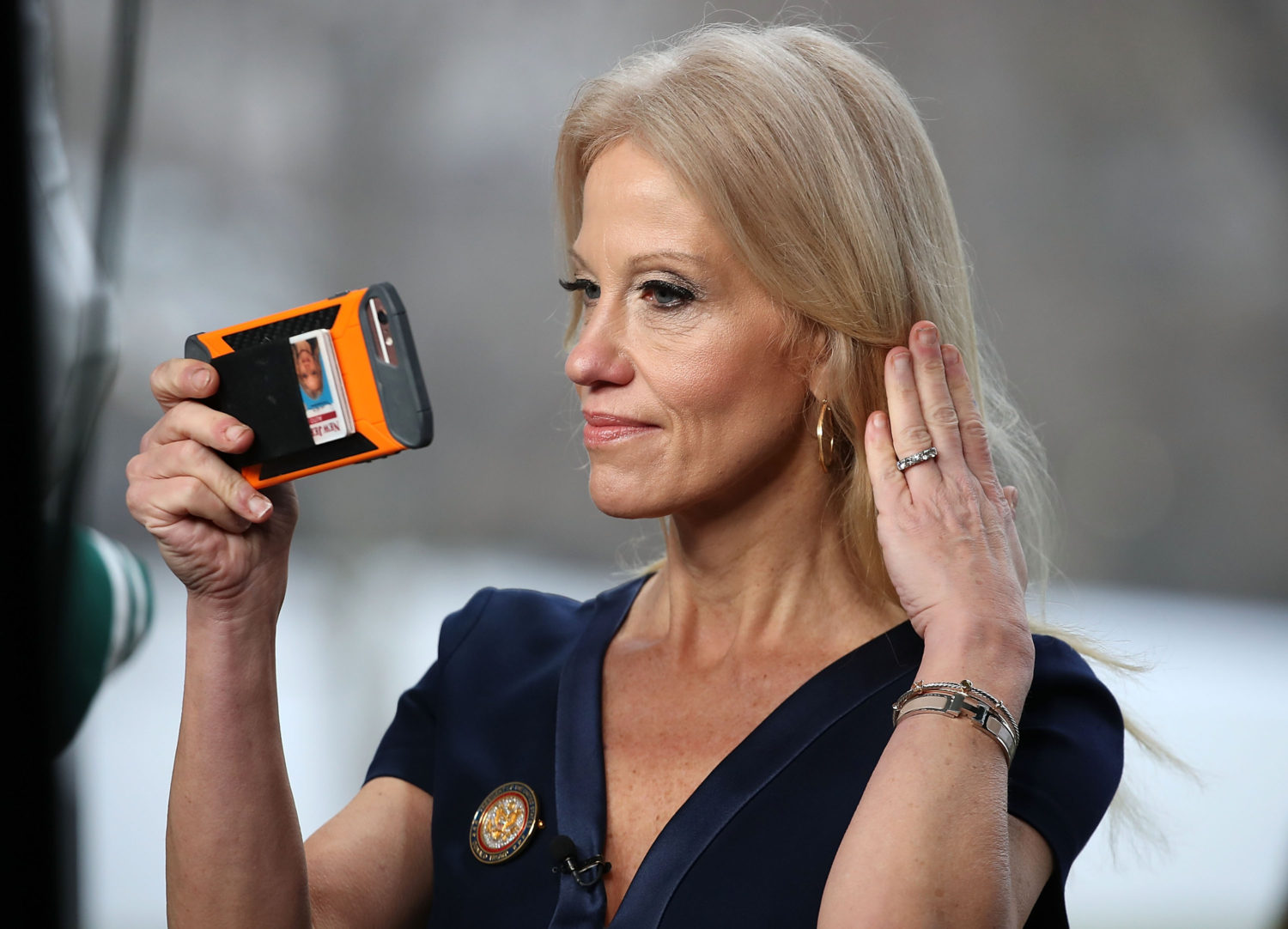 Kellyanne Conway was banned from TV for a week by the Trump administration
