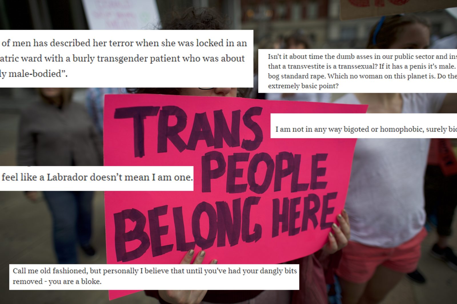 The Sunday Times' hateful story depicts transgender woman as 'male-bodied' monster
