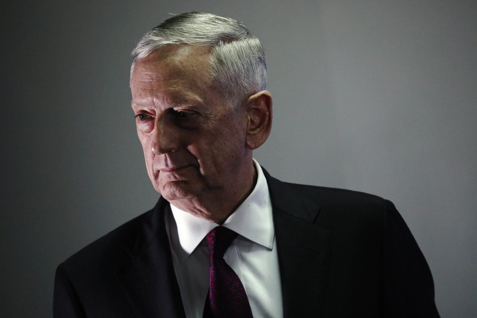 Trump's Defense Secretary Jim Mattis refuses to answer questions about new transgender ban