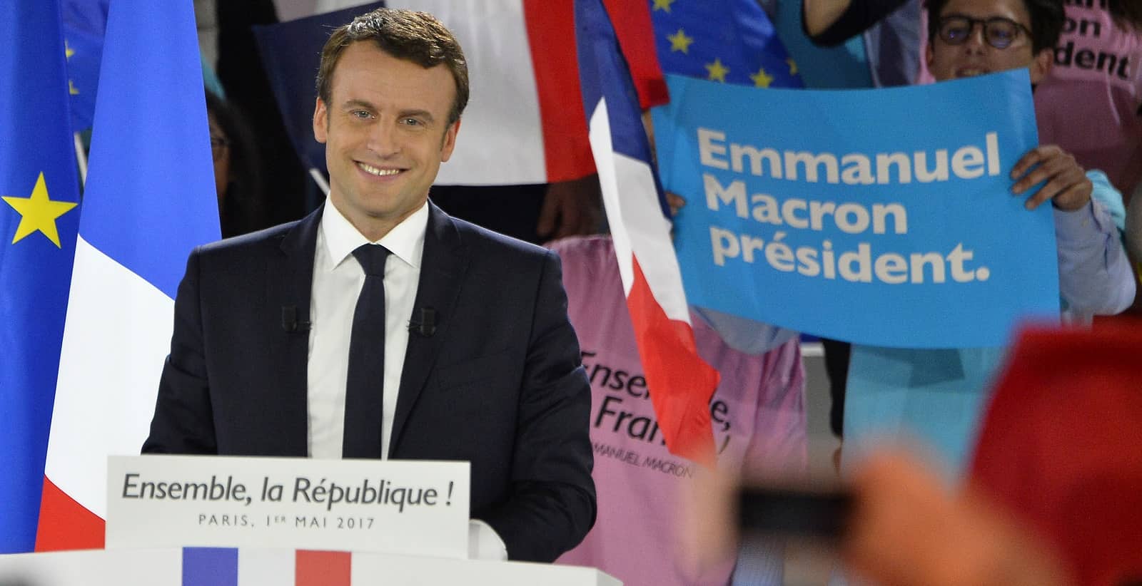 French Presidential hopeful Macron bans Russian media from events after 'gay' smears
