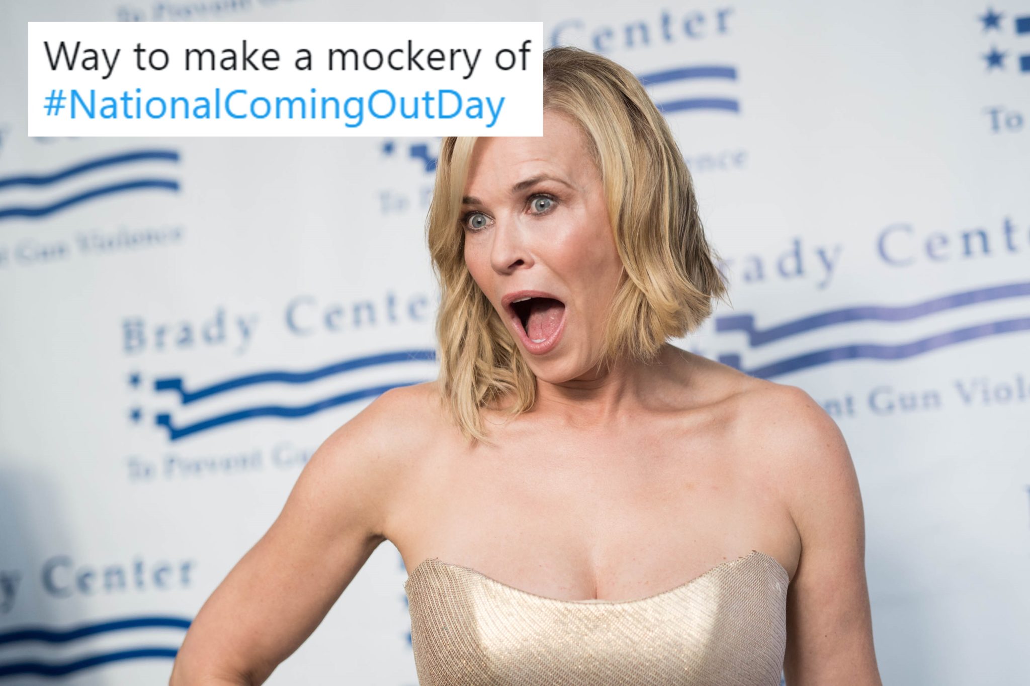 Chelsea Handler dragged for making 'homophobic' joke on National Coming Out Day