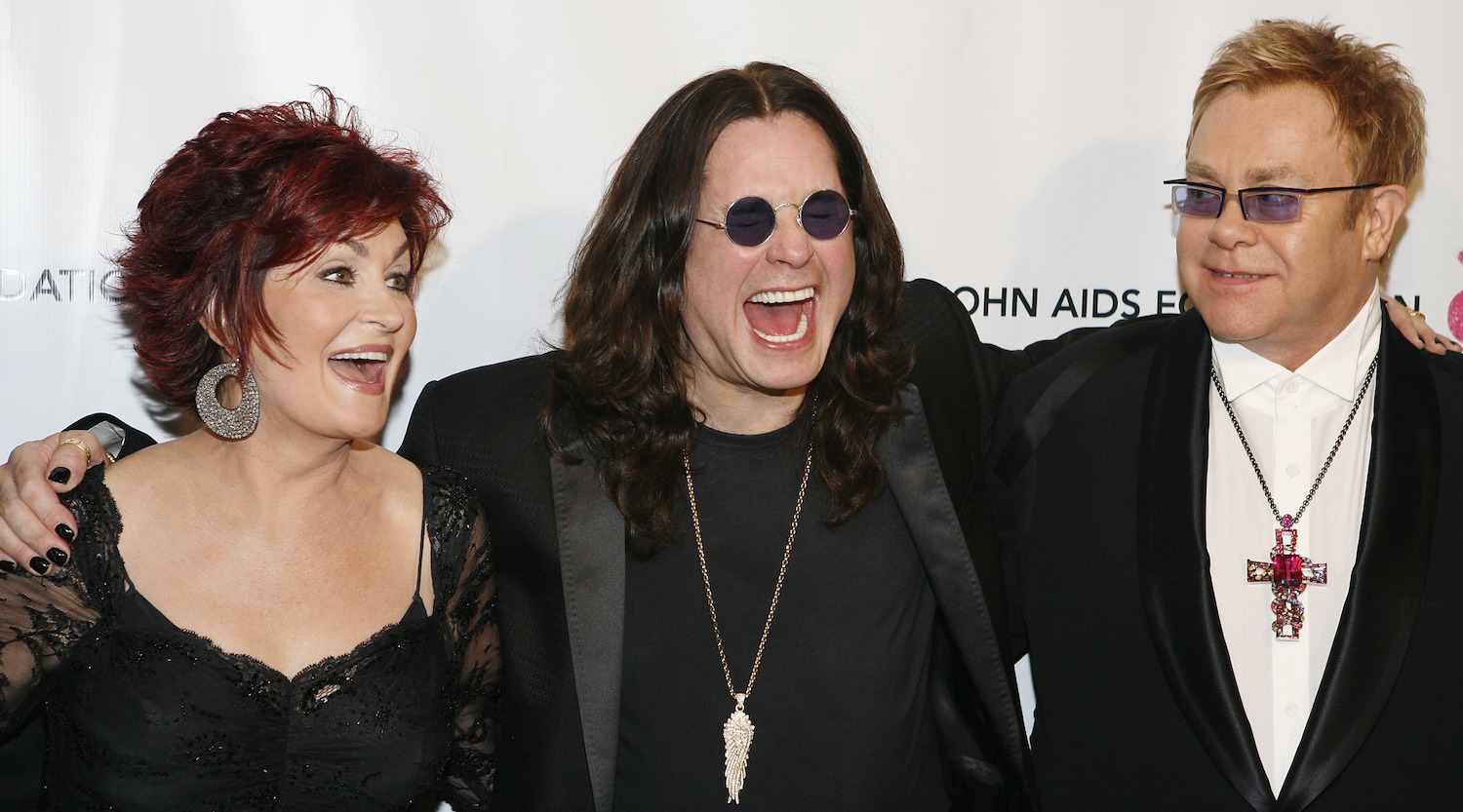 Sir Elton reveals that Sharon Osbourne stole his boyfriend
