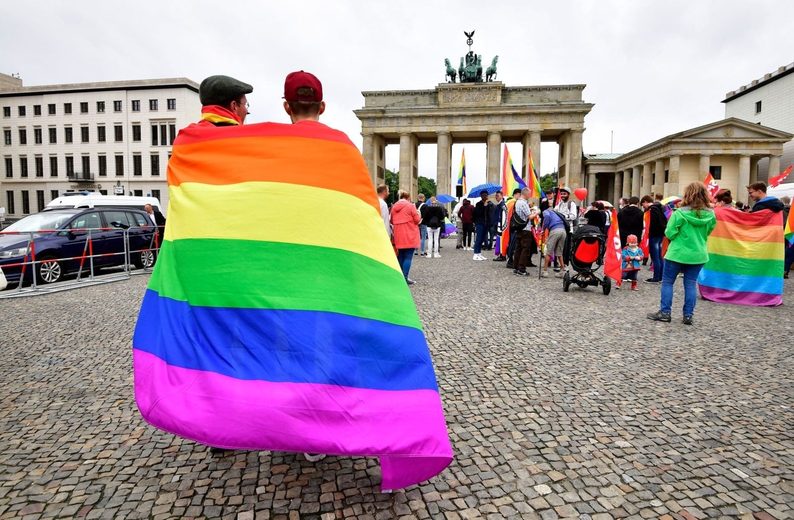 Germany is tolerant of LGBT people, but not Muslims