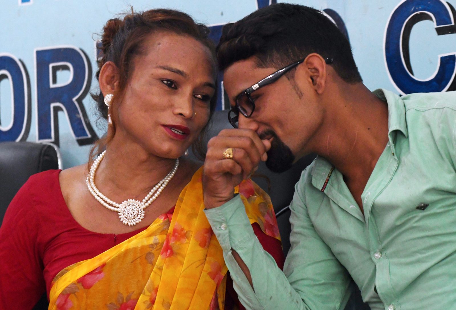 This woman has become the first openly transgender person in Nepal to get married