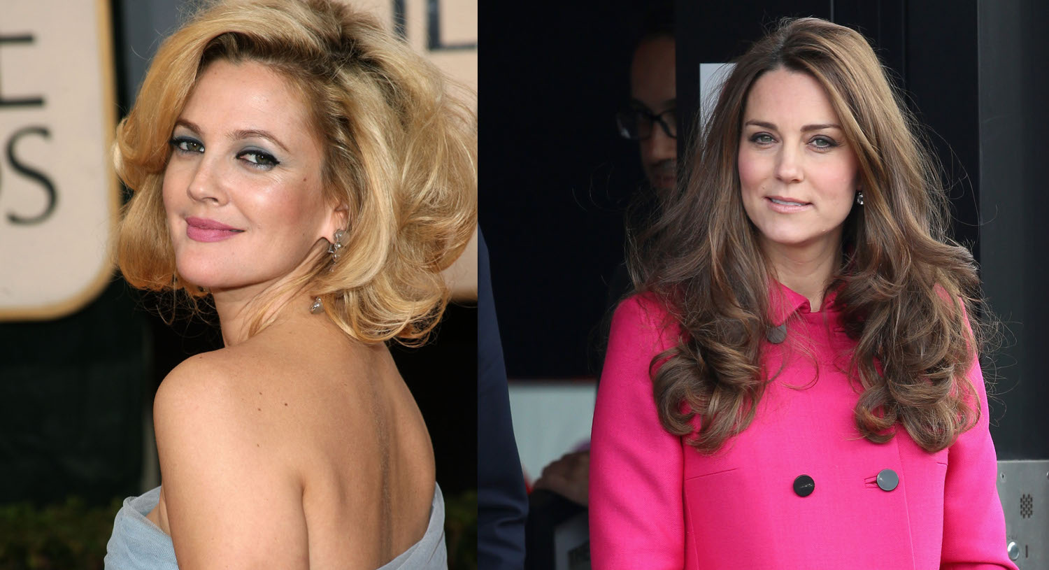 Drew Barrymore says she'd 'rather be with Kate Middleton' than Prince William or Harry