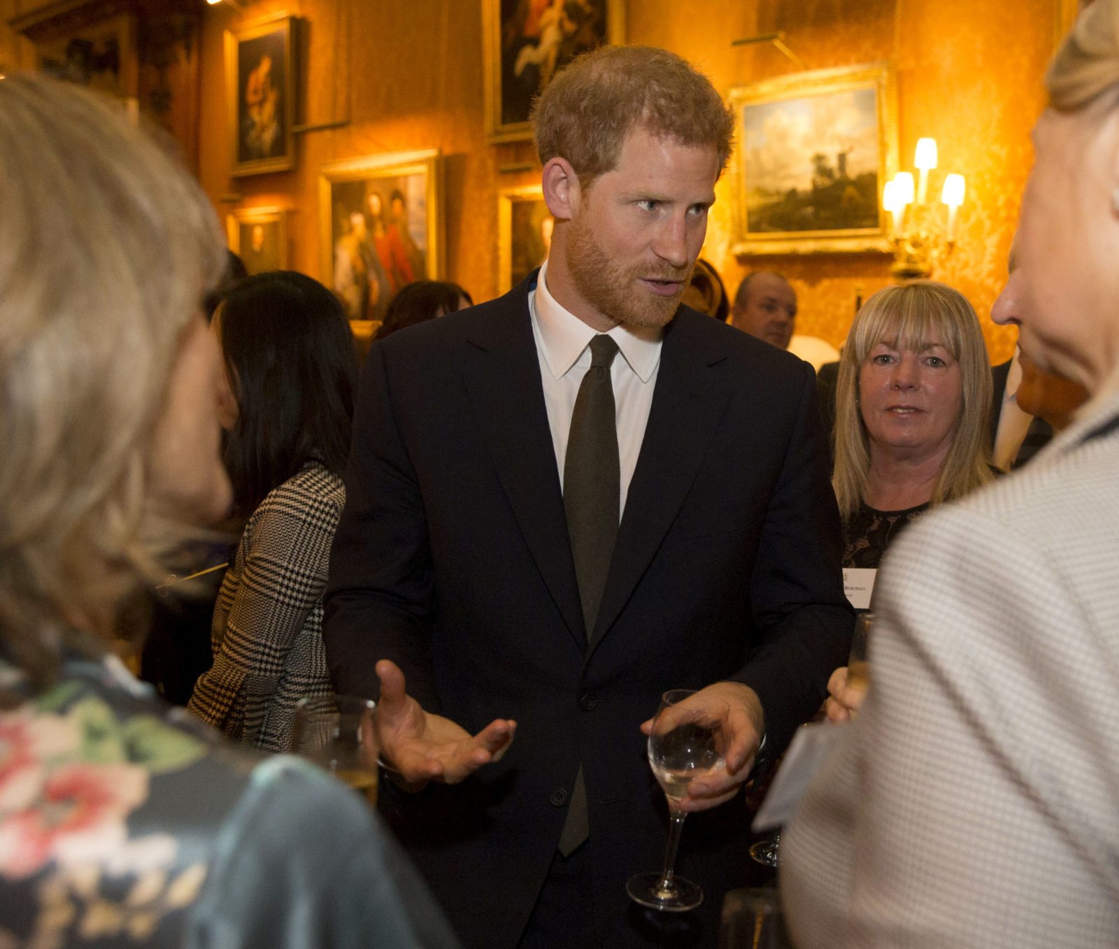 Prince Harry calls transgender children's charity Mermaids 'amazing' at Buckingham Palace event