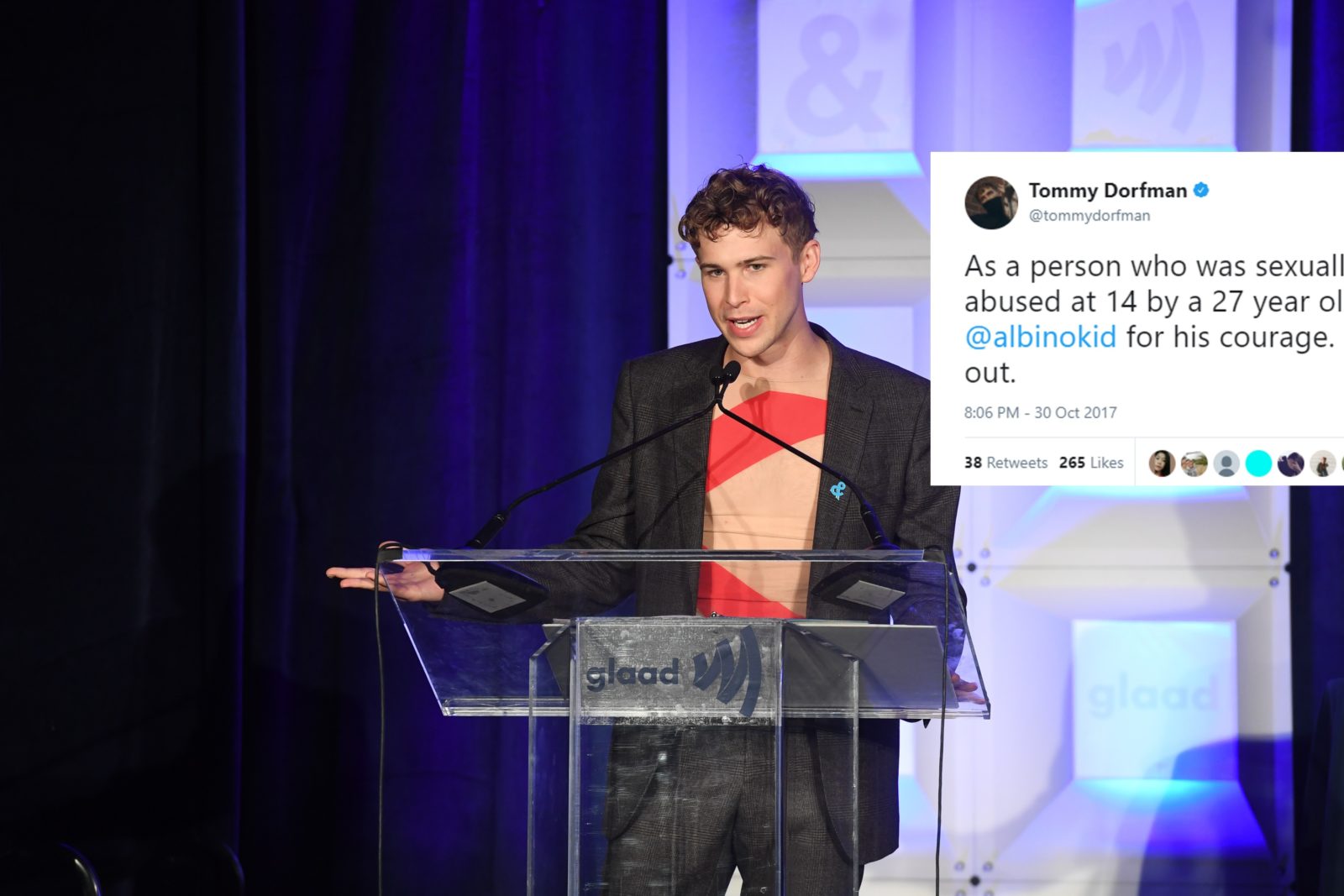 13 Reasons Why's Tommy Dorfman reveals he was sexually assaulted in response to Kevin Spacey allegations